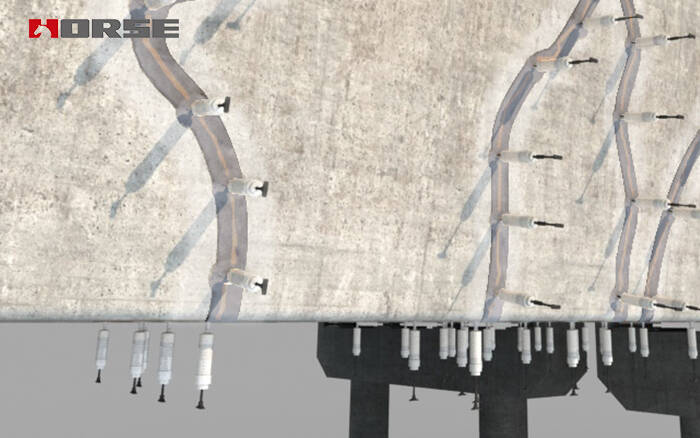 Köprü çatlak onarımı - epoksi çatlak enjeksiyonu