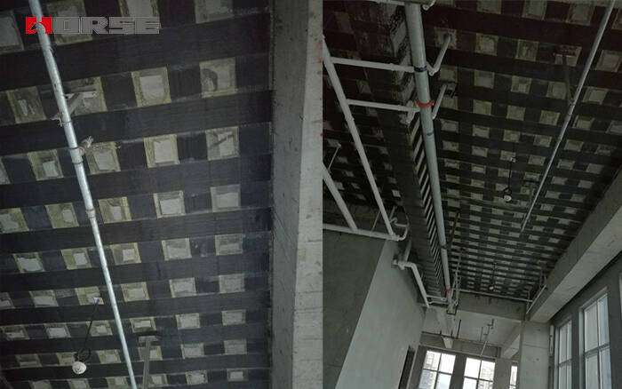Karbon Fiber Sargılama Yöntemiyle Beton Plaka Çatlak Onarımı Karbon Fiber Sargılama Yöntemiyle Beton Plaka Çatlak Onarımı