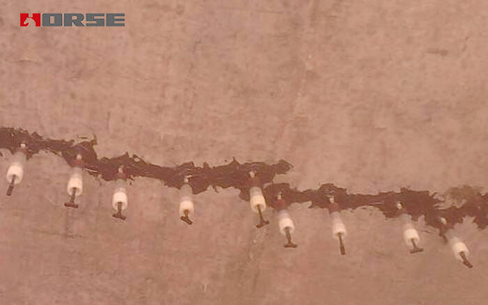 Zemin çatlaklarının onarımı ve karbon fiber takviyesi