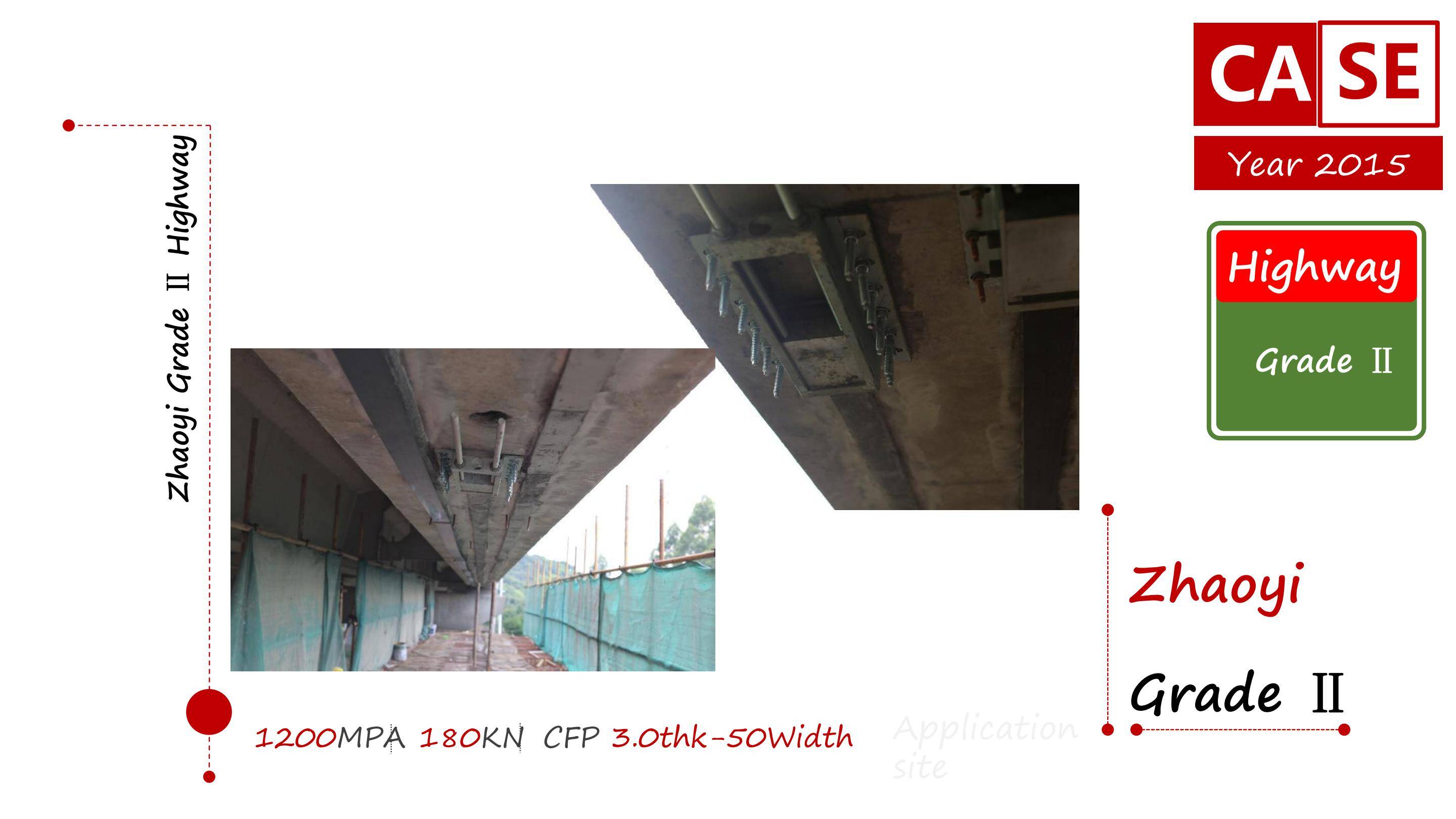 prestressed CFRP strip strengthening