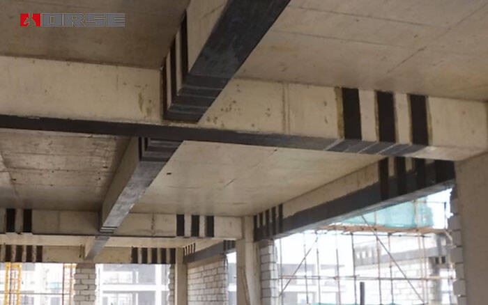 Yapısal çatlaklar için karbon fiber kumaş