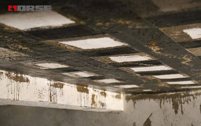 Karbon fiber kumaş güçlendirme betonu