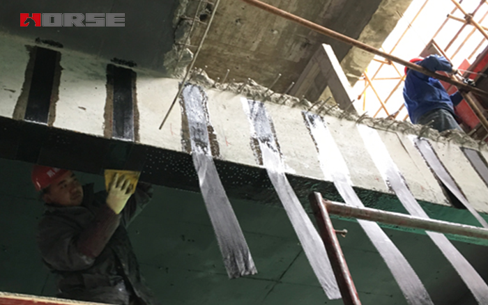 Karbon fiber sargılı beton kiriş