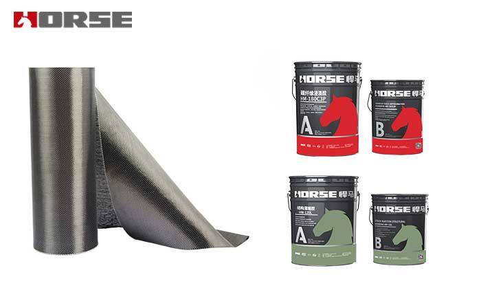 HORSE karbon fiber ve çatlak enjeksiyonu HORSE karbon fiber ve çatlak enjeksiyonu