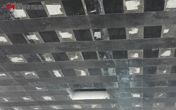 Carbon fiber used in the construction of telecommunication equipment room Carbon fiber used in the construction of telecommunication equipment room