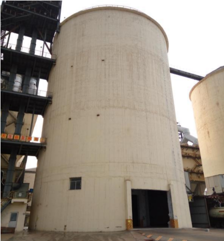 CFRP Güçlendirme Beton Silo Duvarı CFRP Güçlendirme Beton Silo Duvarı