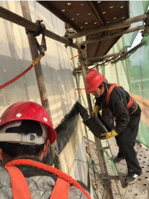 CFRP Güçlendirme Beton Silo Duvarı CFRP Güçlendirme Beton Silo Duvarı