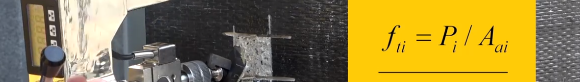 Yapısal Karbon Fiber Bağlama Mukavmeti Çekme Testi Yapısal Karbon Fiber Bağlama Mukavmeti Çekme Testi