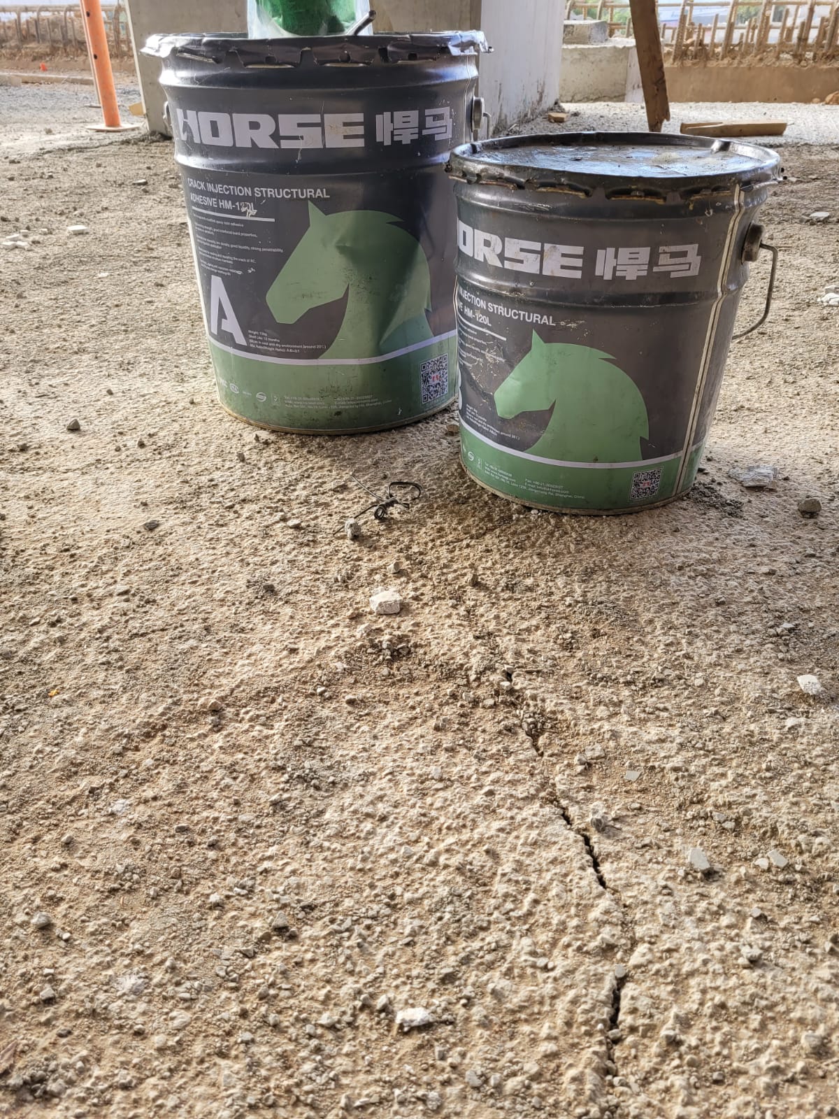 Meksika Alışveriş Merkezi için HM-120ML Çatlak Enjeksiyonu