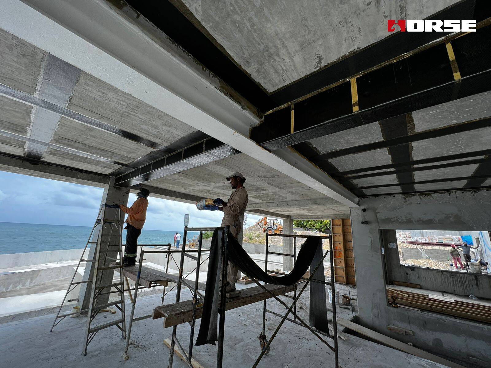 Deniz Kenarı Villaları İçin Karbon Fiber (CFRP) Takviyesi Deniz Kenarı Villaları İçin Karbon Fiber (CFRP) Takviyesi