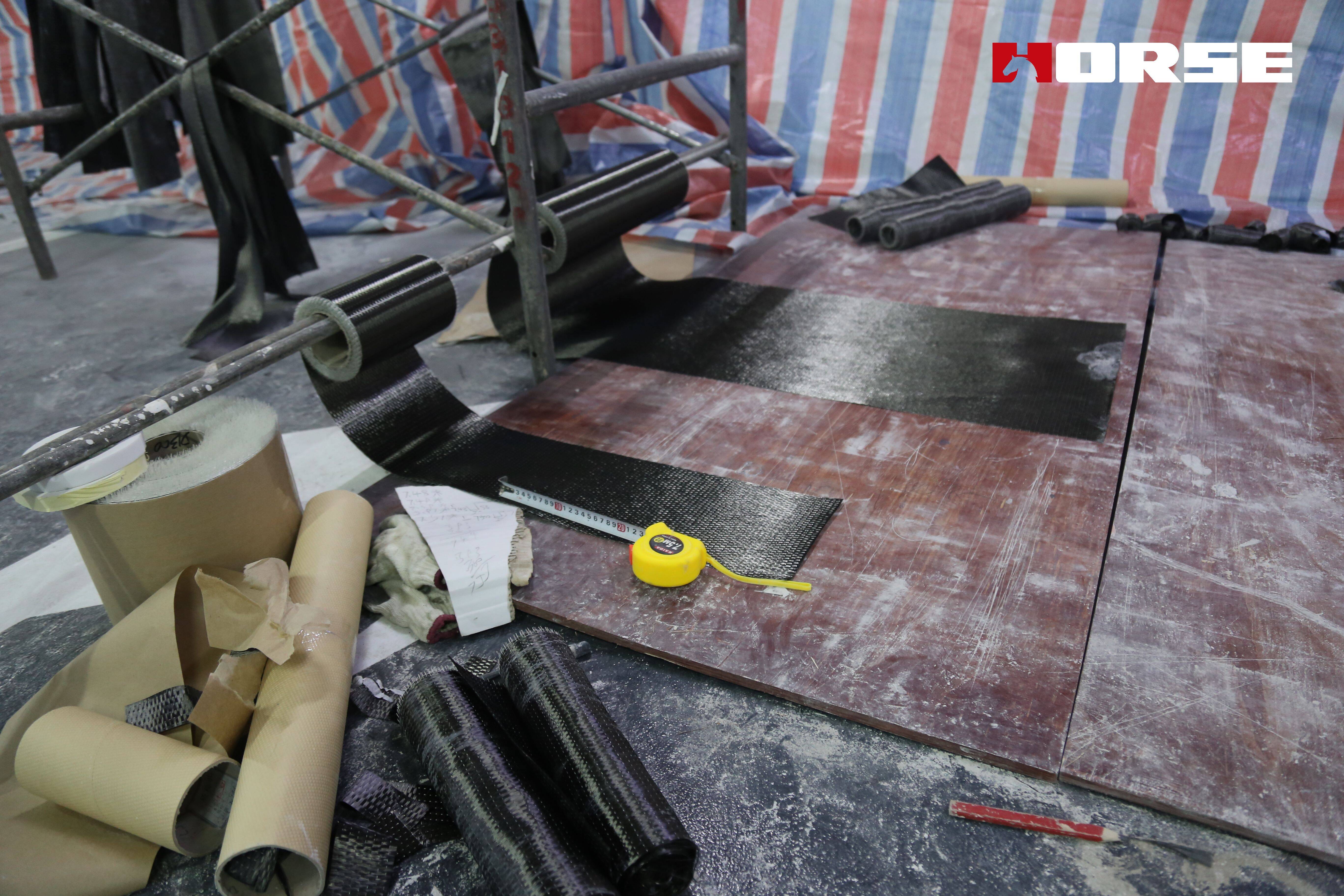 Karbon Fiber Takviyeli ve Güçlendirilmiş Yeraltı Garajı Karbon Fiber Takviyeli ve Güçlendirilmiş Yeraltı Garajı