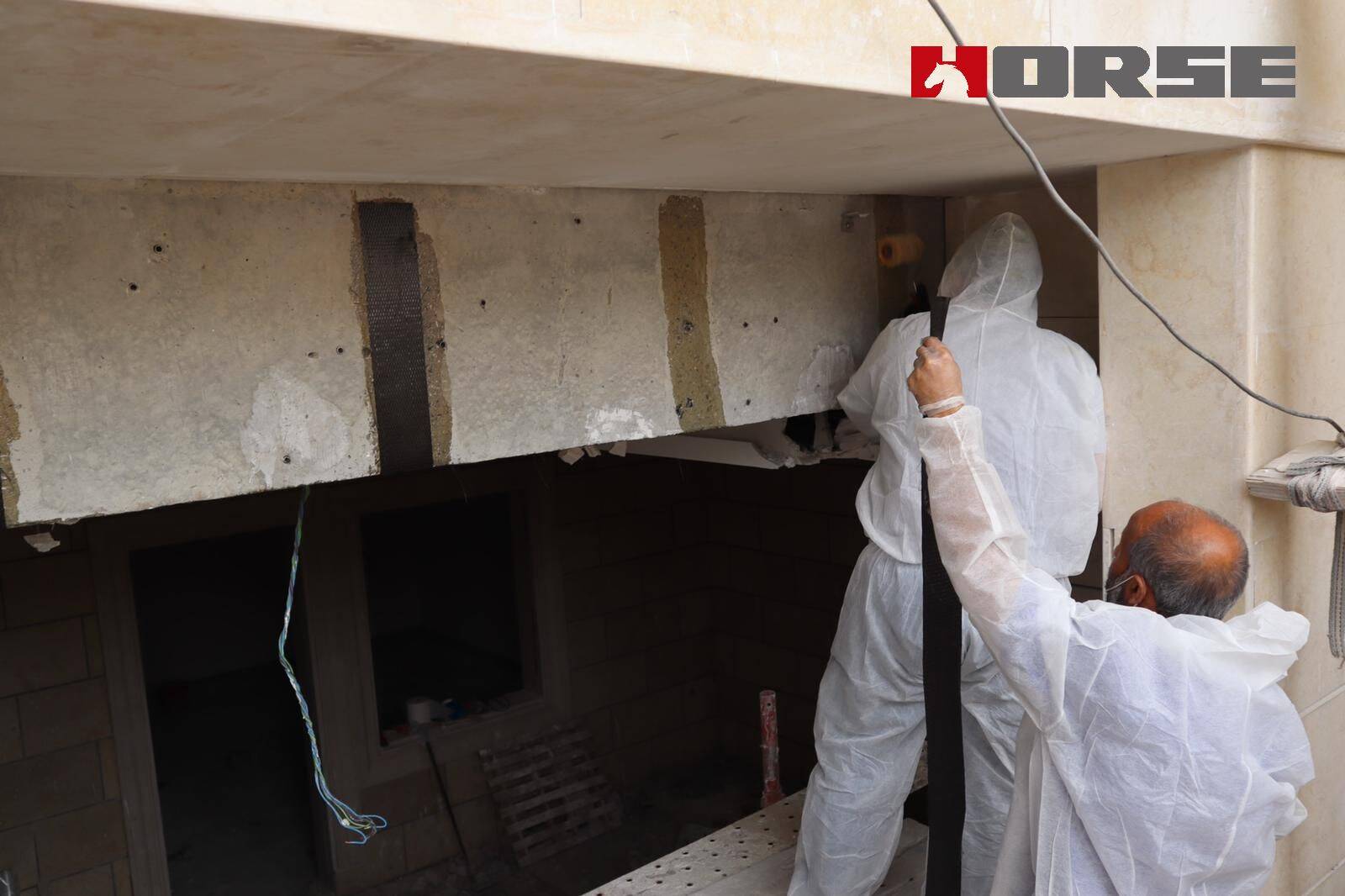 HM-60 Karbon Fiber ile Kirişlerin Güçlendirilmesi ve Takviyesi HM-60 Karbon Fiber ile Kirişlerin Güçlendirilmesi ve Takviyesi