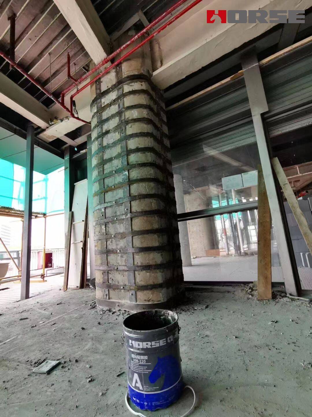 Kütüphane Güçlendirme Projesi - Karbon Fiberle Yük Arttırıldı