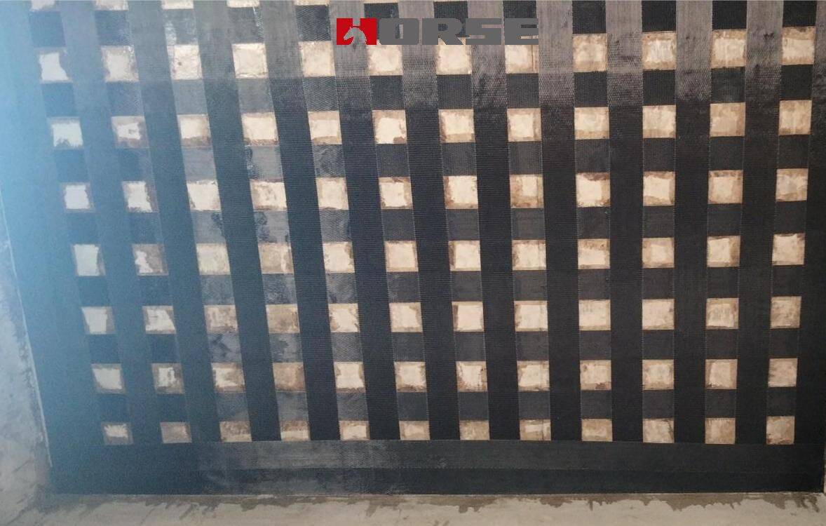 Karbon fiber ile levhaların güçlendirilmesi