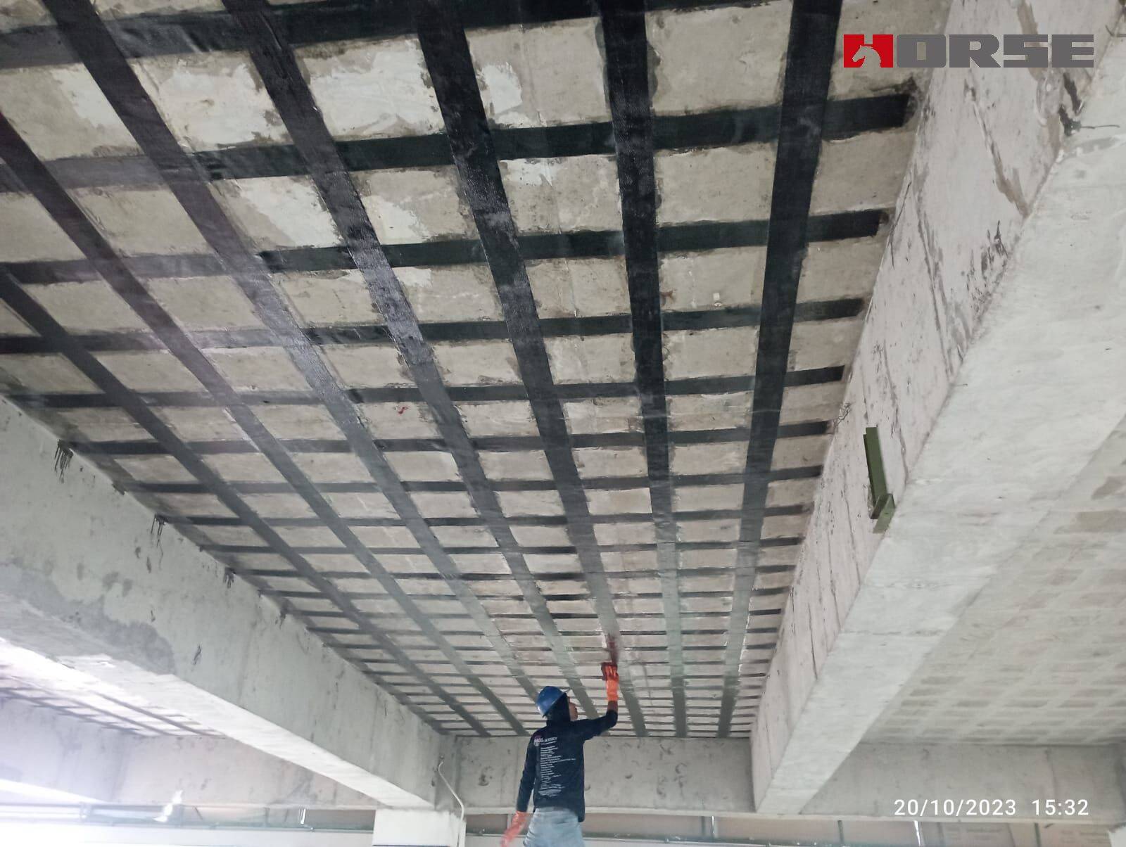 Karbon Fiber Beton Çatlak Onarımı