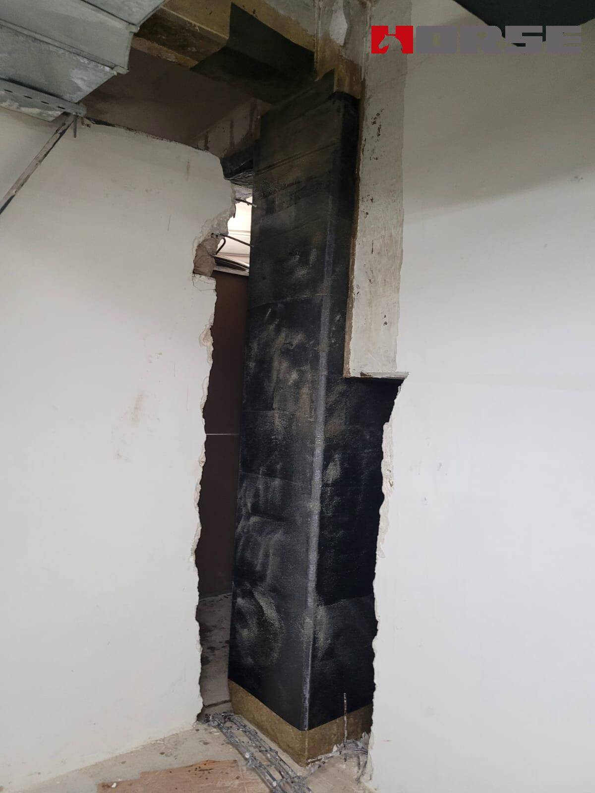 karbon fiber takviyeli kirişler ve kolonlar