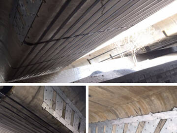 Çelik sac güçlendirme köprüsü