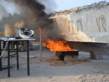 Yangın sonrası otoyol köprülerinin karbon fiber kumaşla güçlendirilmesi