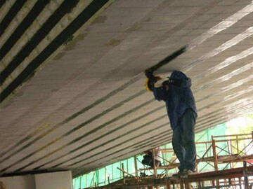 Köprü güçlendirme için CFRP sargısı