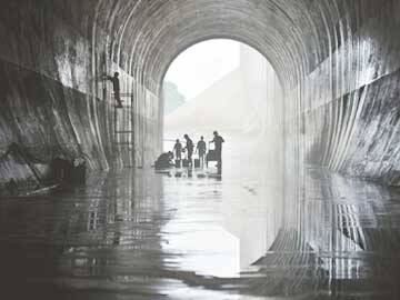 Taşkın tahliye tünellerinin güçlendirilmesinde dikim çubuğu tekniği