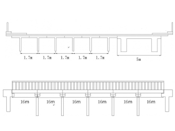 Hizmette Olan Betonarme Köprünün Güçlendirilmesi ve Yeniden İnşası