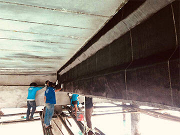 HM-30 Karbon Fiber ile Eski İskelenin Onarımı ve Güçlendirilmesi