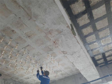 Karbon Fiber Beton Çatlak Onarımı